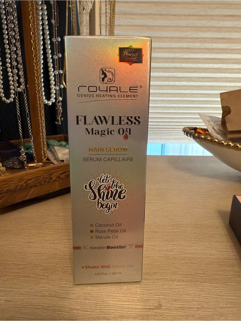 Royale Flawless Magic Oil Hair Serum - NIB